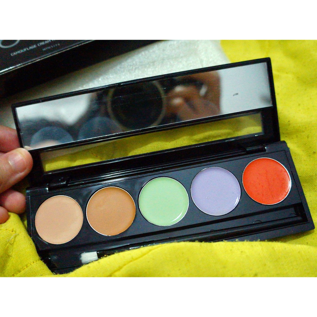 make over camouflage cream face concealer