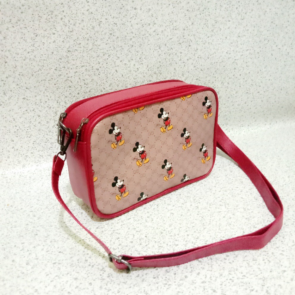 TAS WANITA GG MICKY MOUSE 2 RUANG