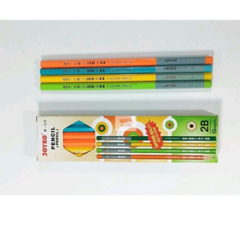 

Pensil / Pencil Joyko 2B P-117 (12pcs)