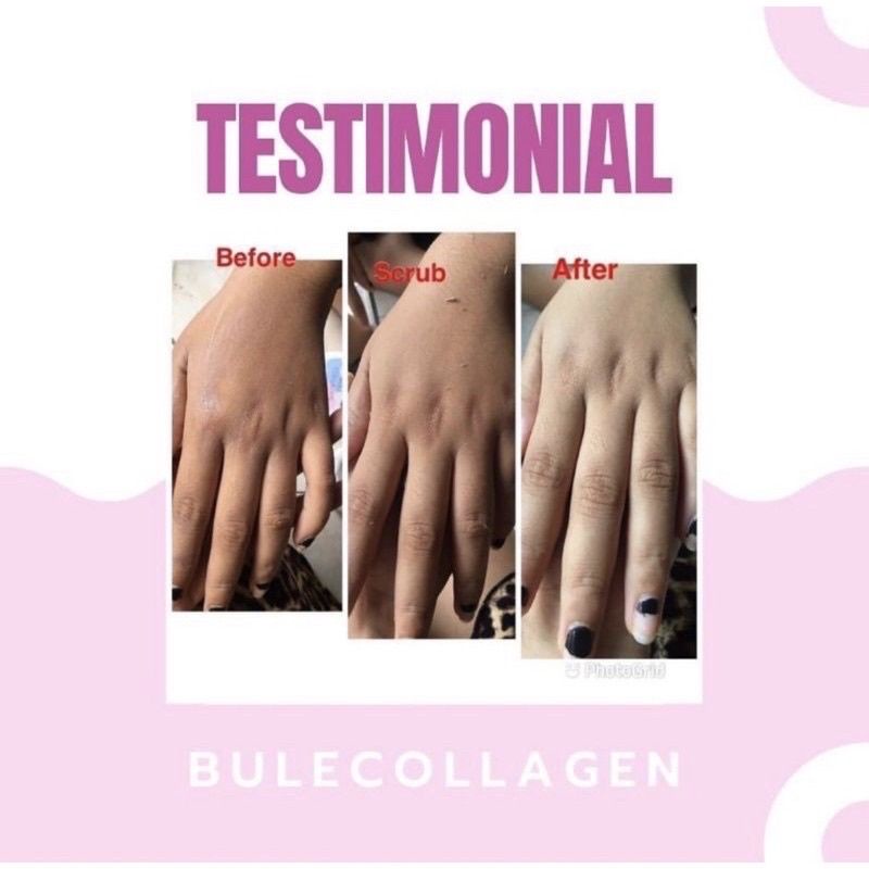 NEW BULE COLLAGEN BODY SCRUB VIRAL