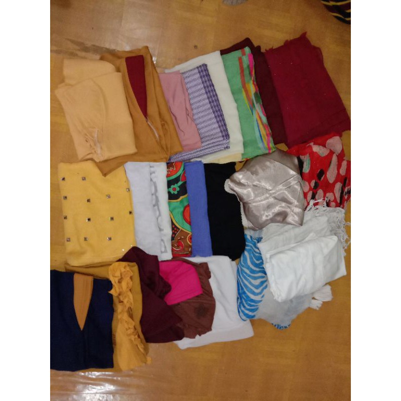 [PRELOVED] Hijab instan, pashmina, segiempat, & Werpack