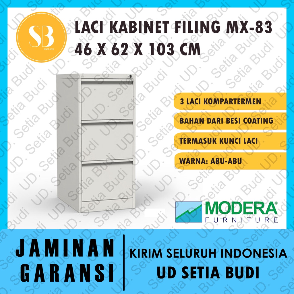 Laci / Kabinet 3 Ruang (FC-D3A) Modera MX 83 MX-Class