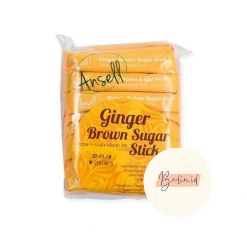 

Ansell Ginger Brown Sugar Stick 60 x 8Gr