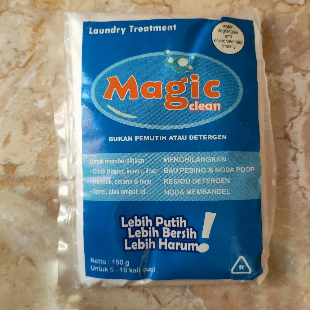 Magic Clean Detergent Striping Clodi Dan Menspad