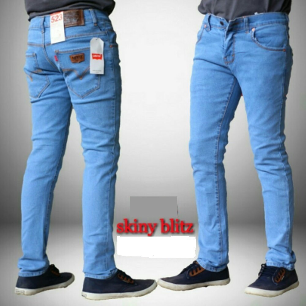 Sz 28-34 Celana Pria GANTLEMEN BOY Normal Size ARM Man Sobek Bikers Wisker Distro Softjeans ( COD )