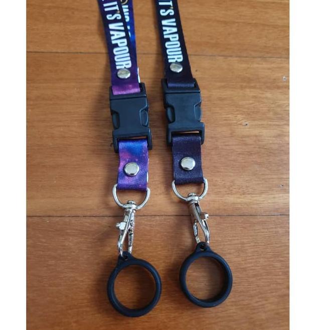 

[DISCOUNT TNP92] POD LANYARD Kalung 30mm bahan kain gantungan pod Best Seller