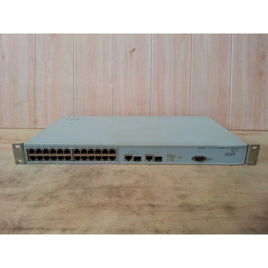 Switch Hub Manageable 3Com SuperStack 3 Switch 3226 Support Web Gui