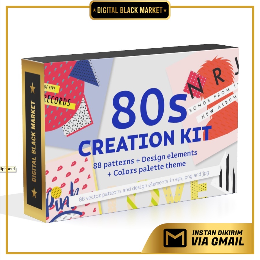 Eighties Creation Kit - Vector Designs