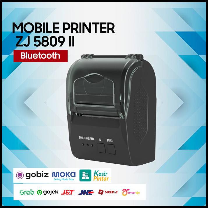 Shazfa.10 | Printer Bluetooth Mini Hp Android Thermal 58Mm - Biru