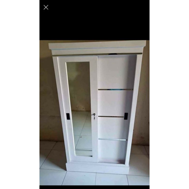 lemari sliding 2 pintu