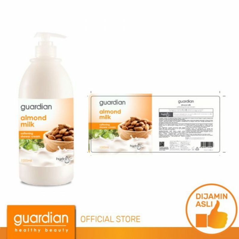 GUARDIAN Almond milk shower cream 1000ml