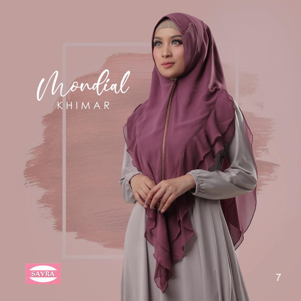 Jilbab Khimar Mondial Ori Sayra SAYRA1-5