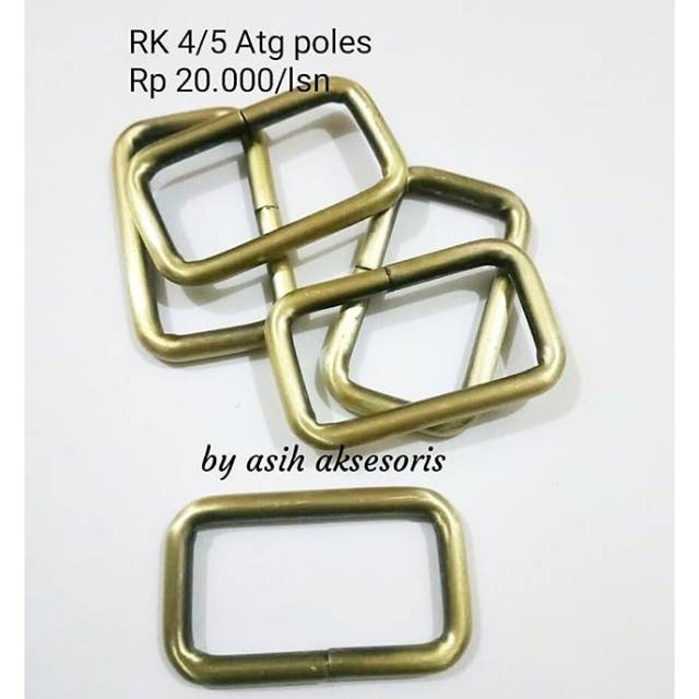 Ring kotak 4cm ATGPOLES ( RK 4/5 )