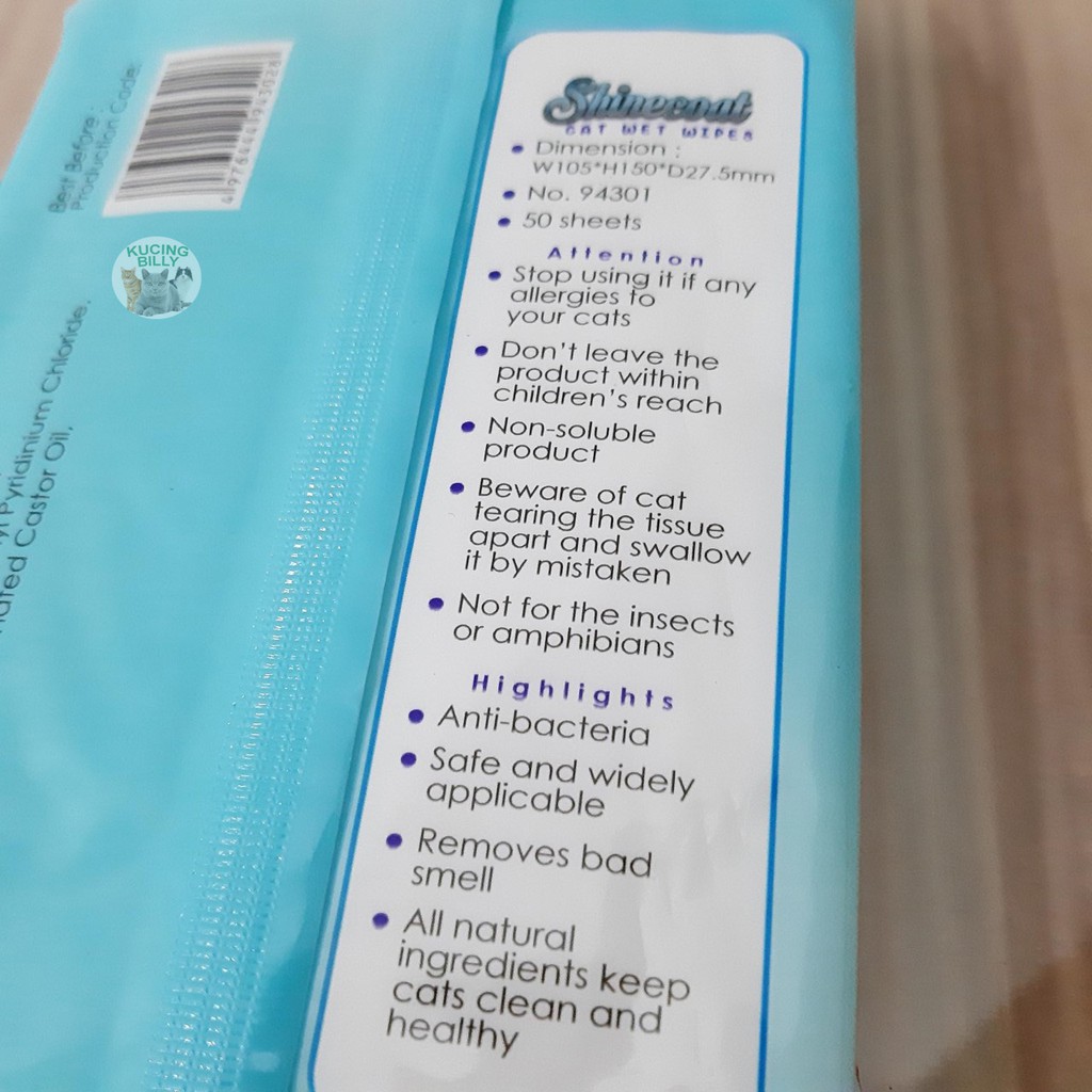 Shinecoat Wet Wipes