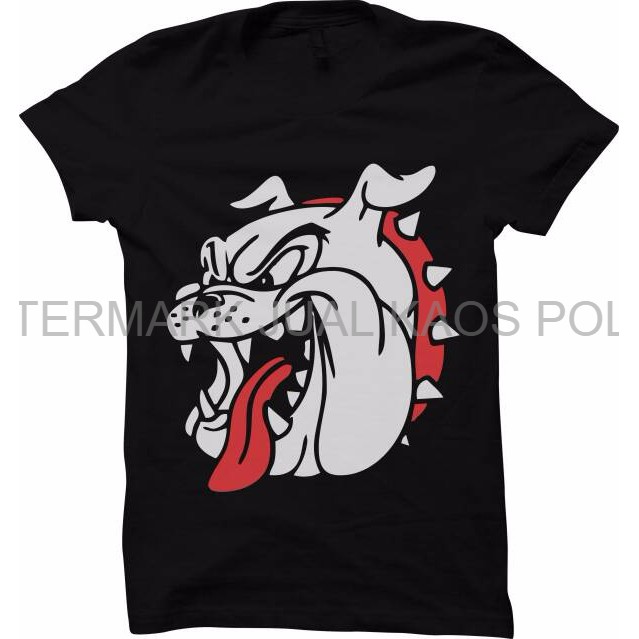 Kaos T Shirt Kepala Anjing Bulldog Shopee Indonesia