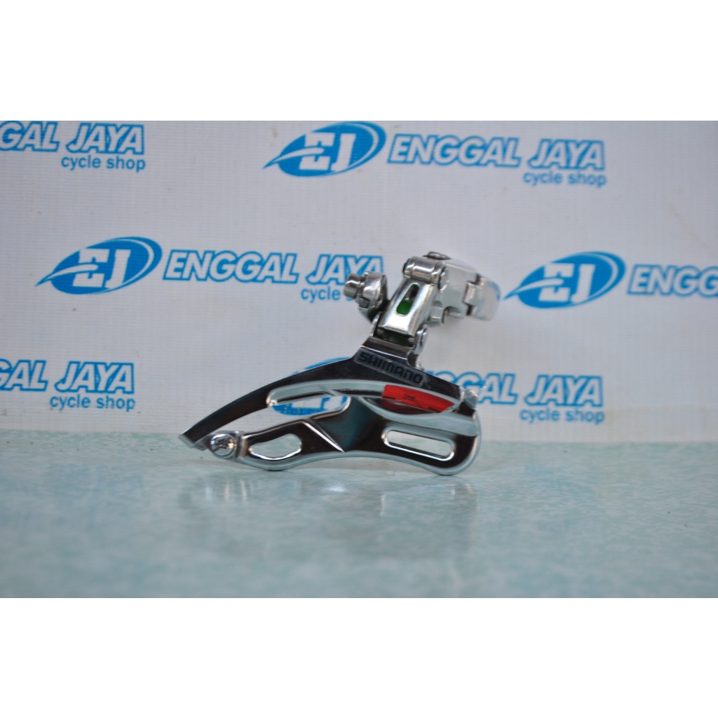 FD Shimano Alivio MC17 JAPAN Original Tarikan Atas 3 Speed 44T - Front Derailleur Alivio 3 Sp 31.8 K