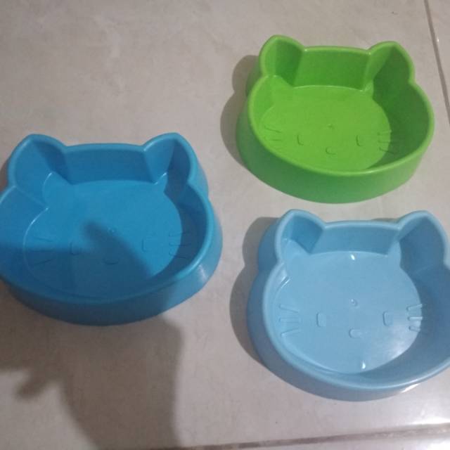 Tempat makan hewan kucing anjing hamster kelinci