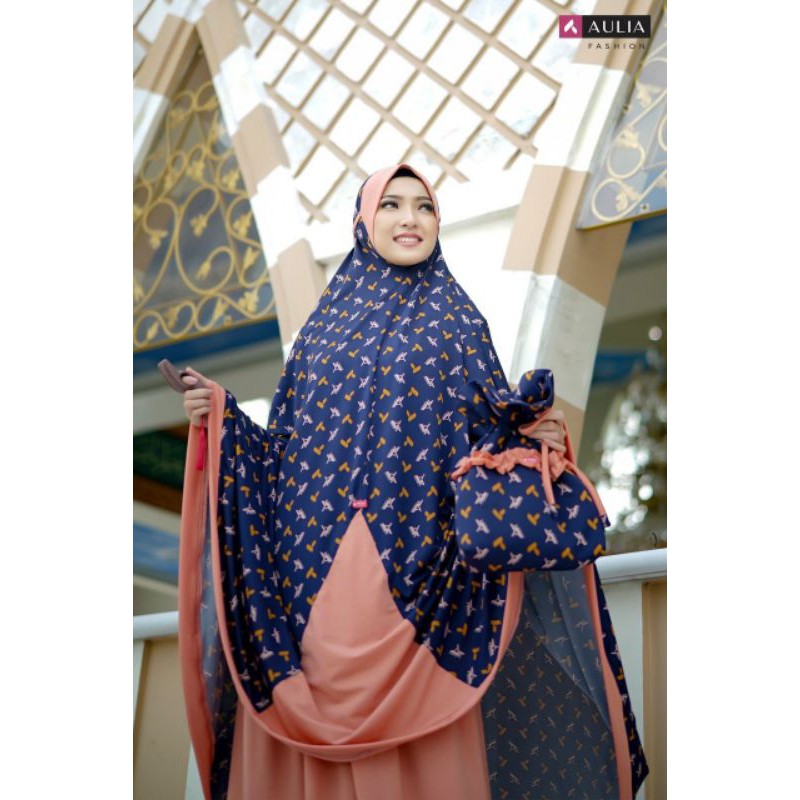 Mukenah Aulia Fashion Mukenah Sultan (Navy Salem)