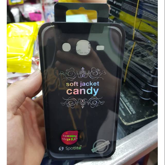 Case Spotlite Samsung Galaxy Mega 5.8" i 9150 i9152 Soft Jacket Candy Premium