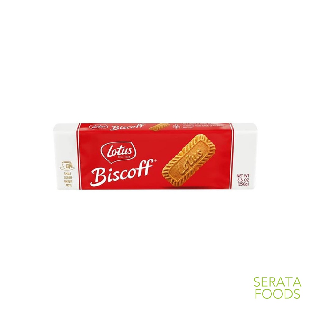 

Biskuit Lotus Biscoff Caramelized Biscuit 250 gr (32pcs)