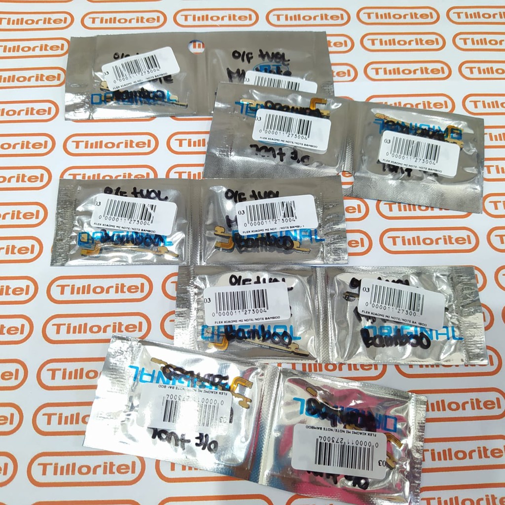 FLEXIBLE ON/OFF+VOL XIAOMI MI NOTE BAMBOO / REDMI NOTE BAMBOO