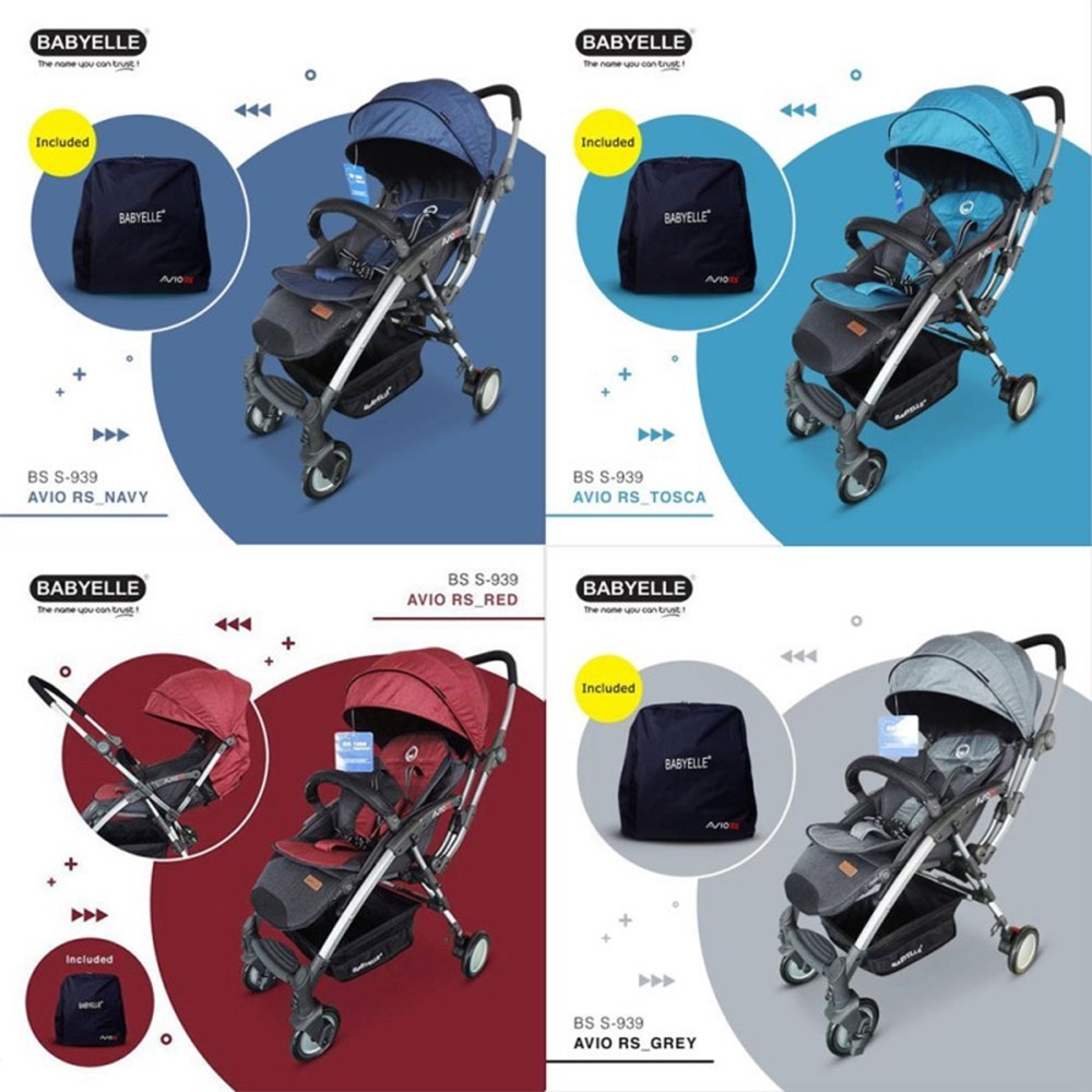 Stroller Babyelle Avio RS S939 Free Bag Kereta Bayi