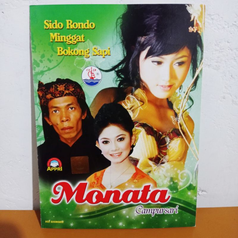 KASET VCD DVD ORIGINAL KARAOKE CHGB RECORD LAGU DANGDUT KOPLO MONATA CAMPURSARI