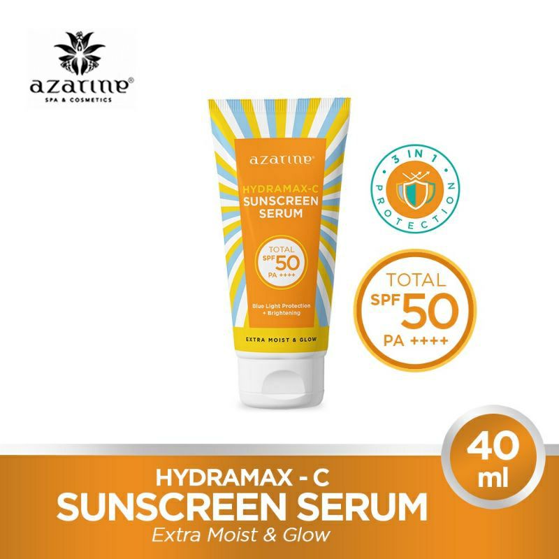 AZARINE HydraMax-C Sunscreen Serum SPF50 PA++++ 40ml