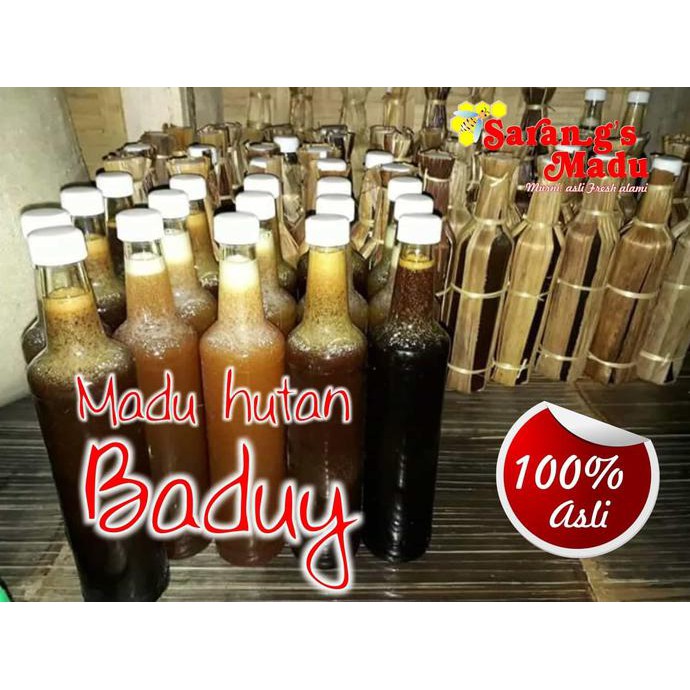 

MADU ASLI BADUY, FOREST HONEY, RAW HONEY 700GR, Harga Promo