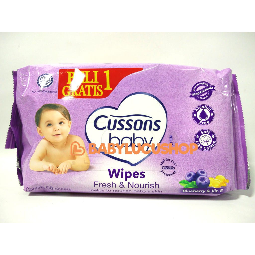 Tisu Basah Cussons 45s Beli 1 Gratis 1 Dan Wipes Pigeon Tissue Basah Tissu