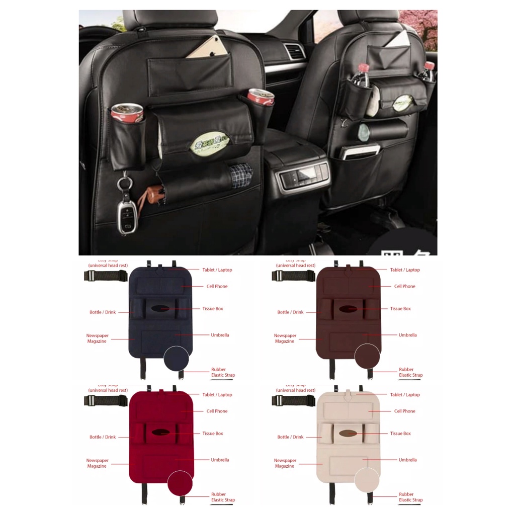 Carseat/tas jok mobil multifungsi
