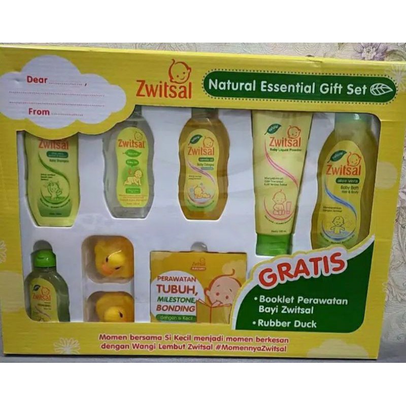 Zwitsal Baby Spa Gift Box / Gift Set / Gift Box