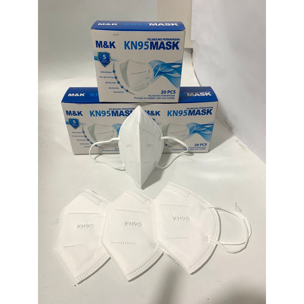 masker kn95 disposable 1box isi 20pcs