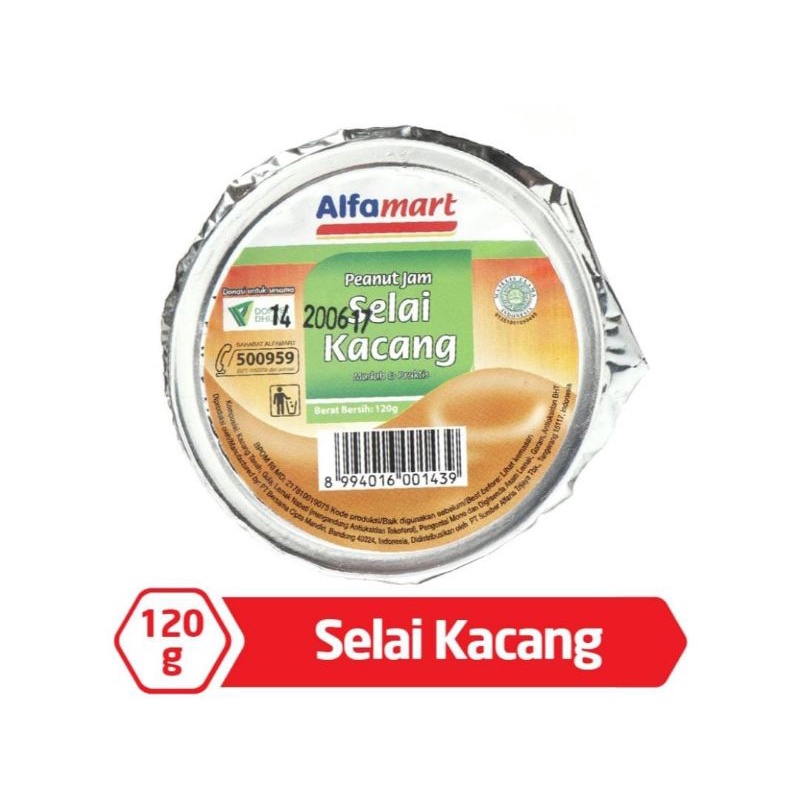 

Alfamart Selai Kacang 120 gr
