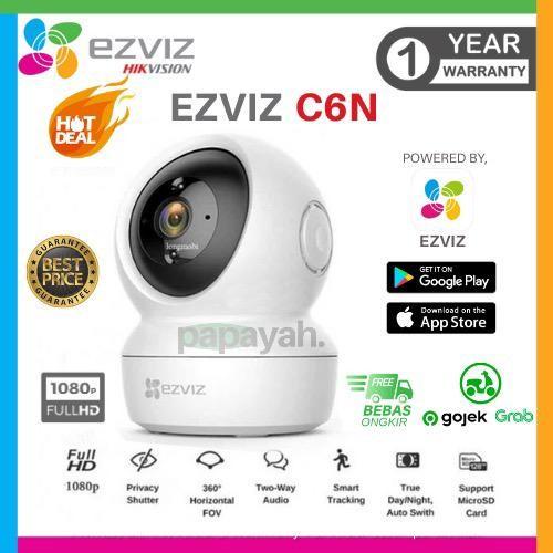 Ezviz C6N Wireless Ip Cam 1080P Smart Ir Night Vision Pengganti C6Cn