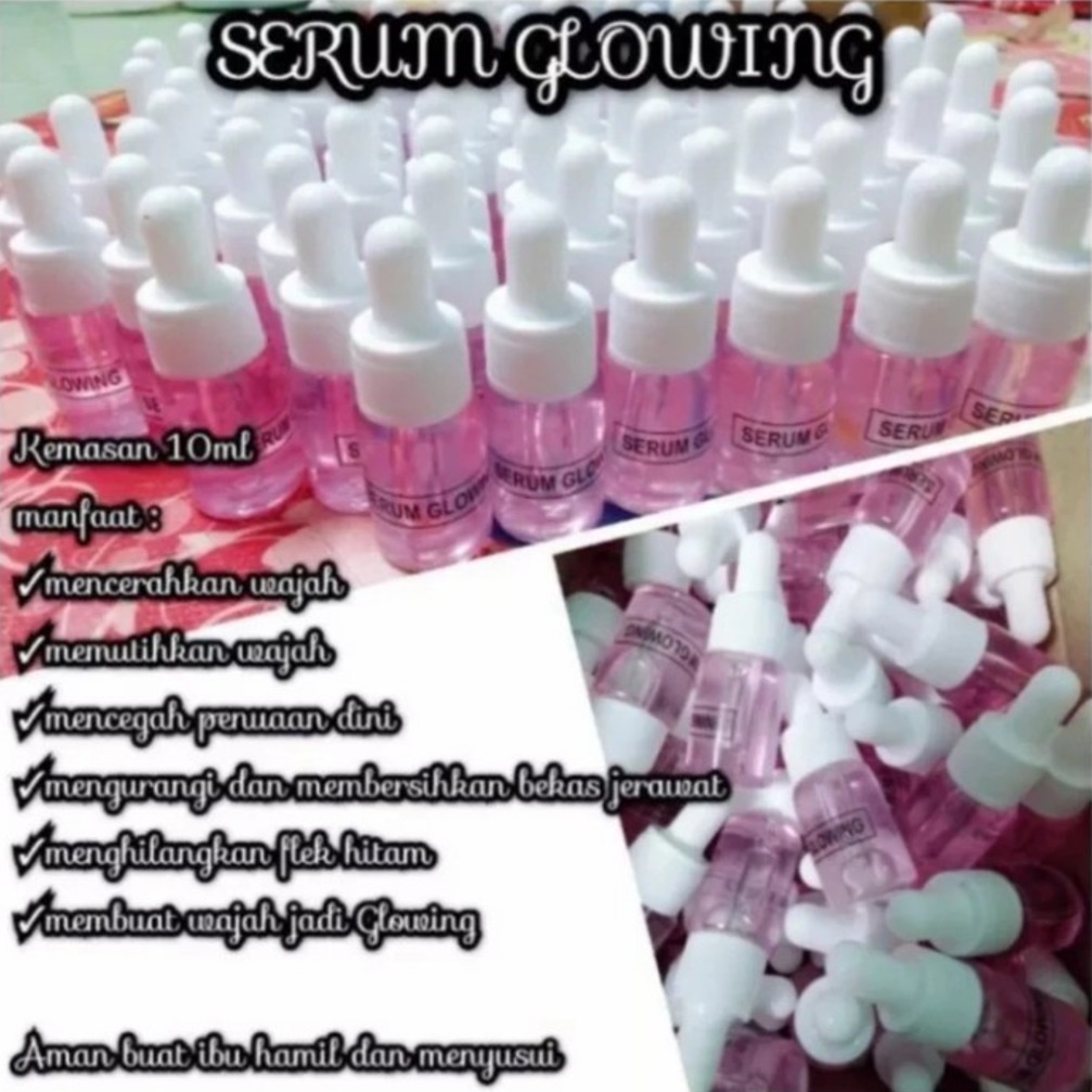 TERMURAH !!! Serum Glowing Viral ORIGINAL 10 ml / Serum Ajaib Glowing dalam 5 Menit Serum Glowing Pemutih 10 ml / Serum Glowing ORI Serum Glowing ORIGINAL / Serum Wajah Glowing Serum Glowing Ampuh Skin / Serum Wajah Pemutih Serum Glowing Pink Original