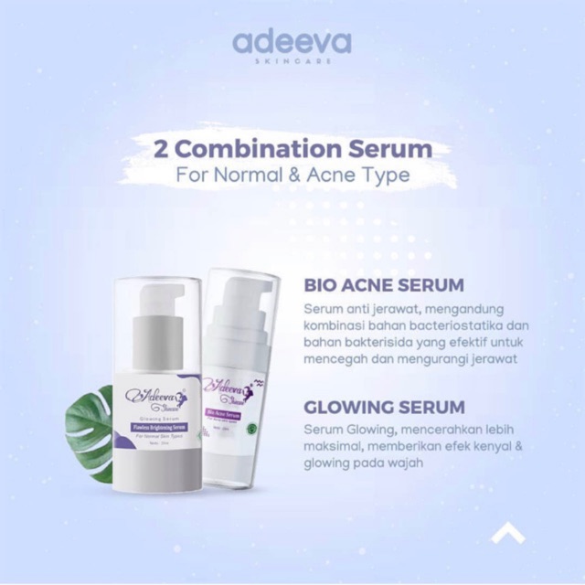 SERUM ADEEVA SKINCARE ORIGINAL 100% -Arsya Beautycare