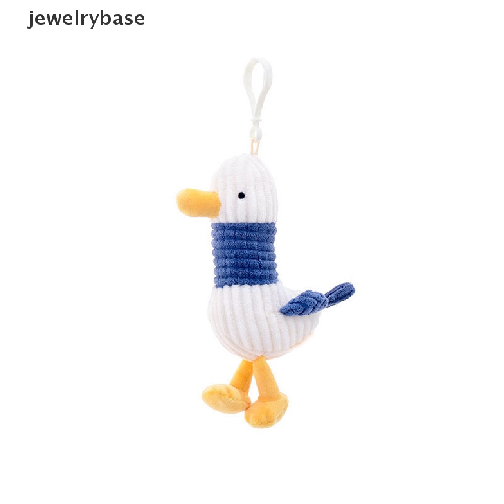 (jewelrybase) Gantungan Kunci Bentuk Boneka Plush Bebek Lucu