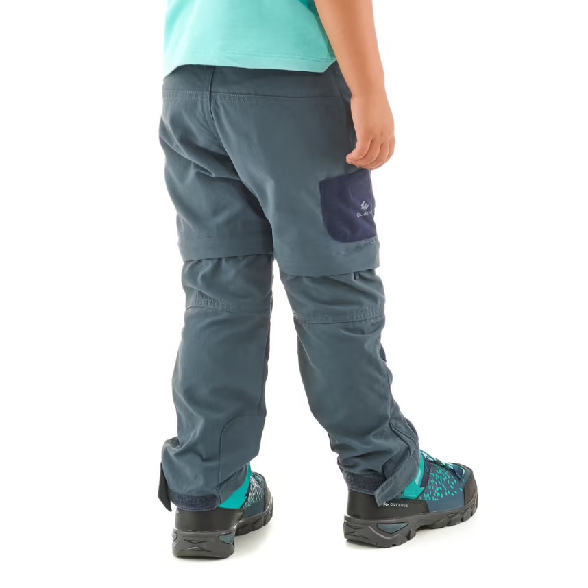 QUECHUA MH500 Celana Konvertibel Anak Unisex Trousers Modular Hiking