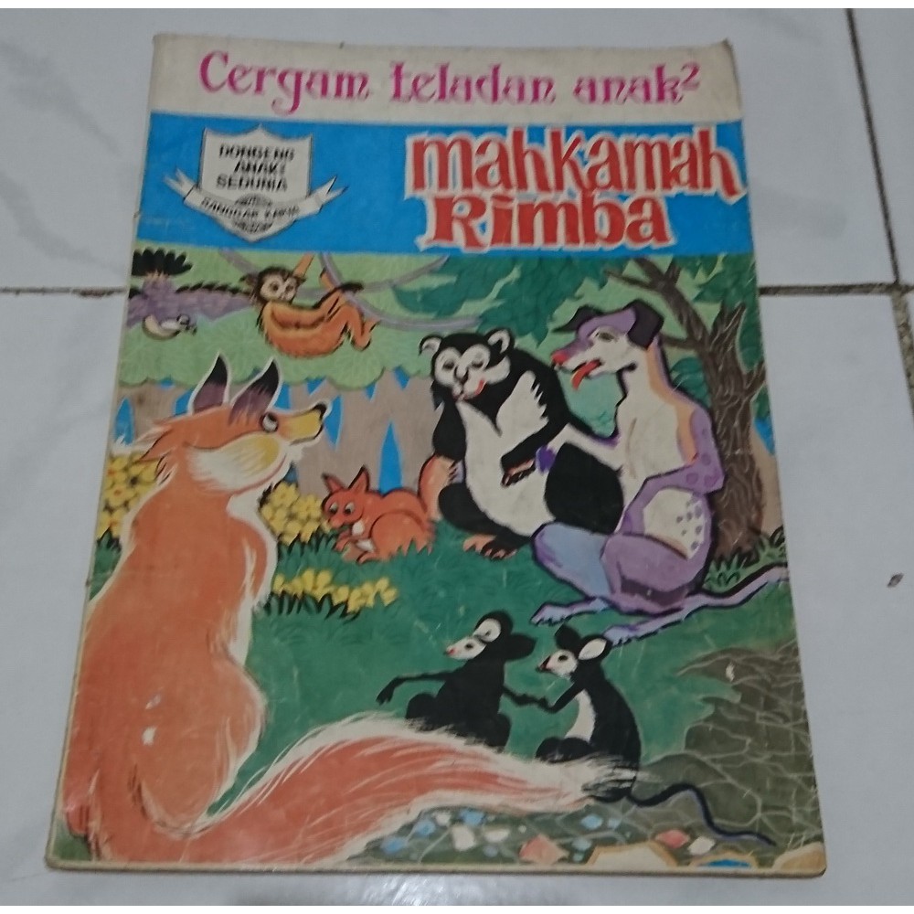 Cergam Teladan Anak anak - Mahkamah Rimba