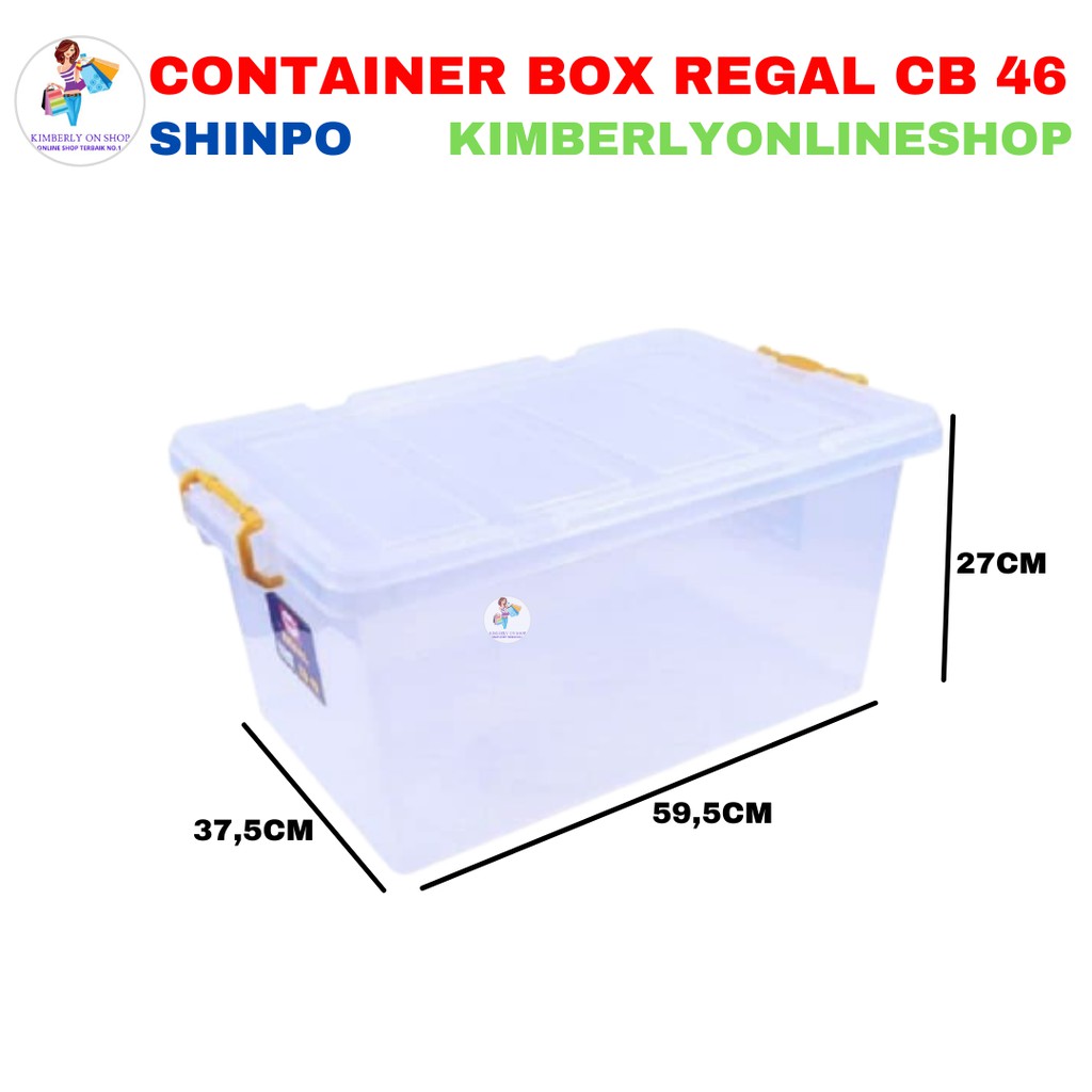 Container Box Regal CB 46 Liter Shinpo 139 CB46