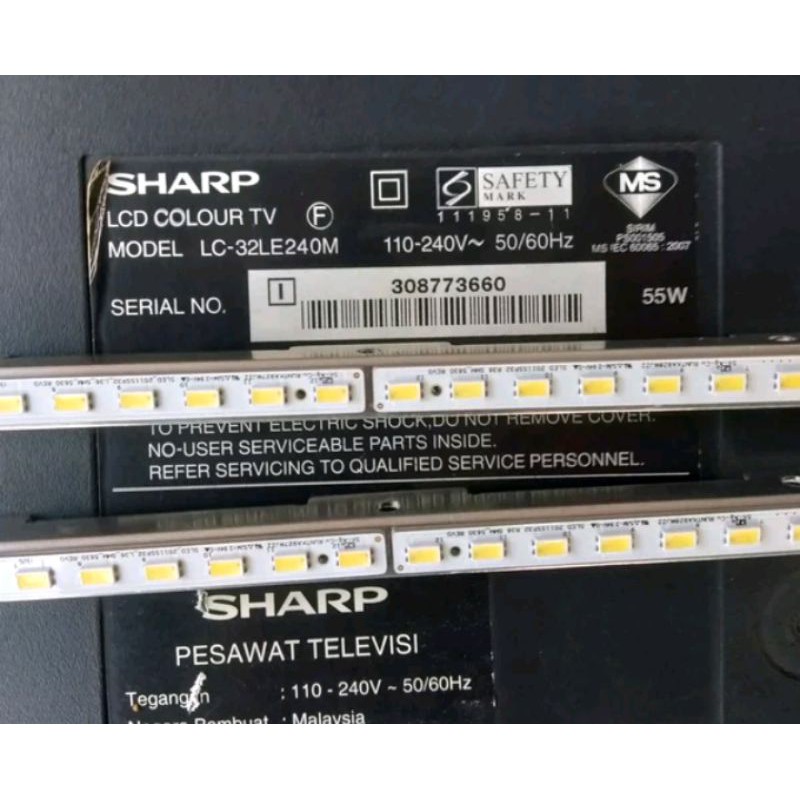BL LC-32LE240M LC-32LE340M LC-32LE347i BACKLIGHT SHARP TV LAMPU LAYAR PANEL