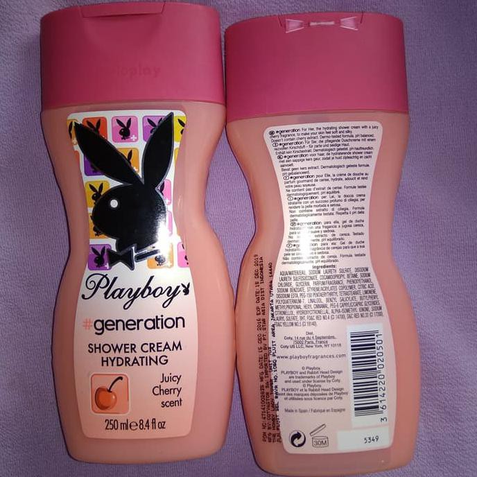 Playboy Generation Shower Cream Hydrating 250 ml Juicy Cherry Scent