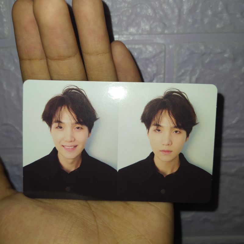 ready album sharing / fullset / PC only , standee bts tear ver R PC min Yoongi / suga