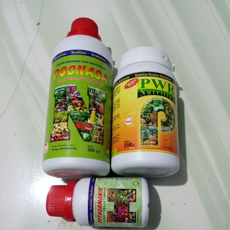 Hormonik Power Nutrisi Poc Nasa Paket Organik Pupuk Pelebat buah