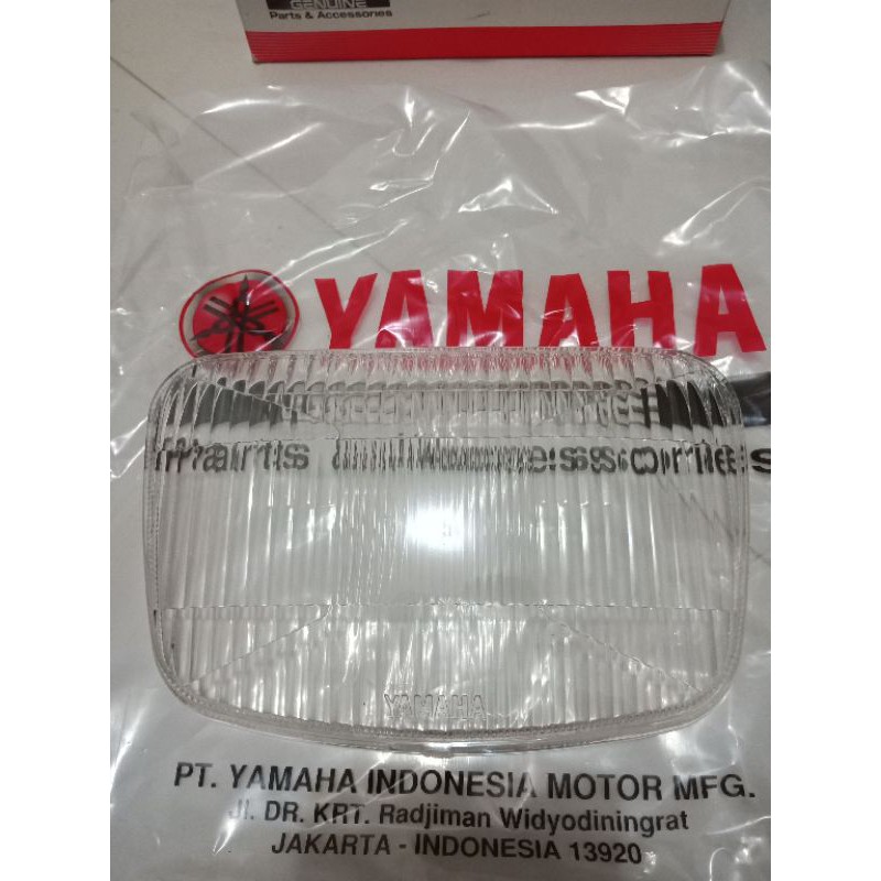 Mika Kaca Reflektor Lampu Depan Oval Rx King New Rx K Rxk Rx King 2001-2006 Original Ori Yamaha