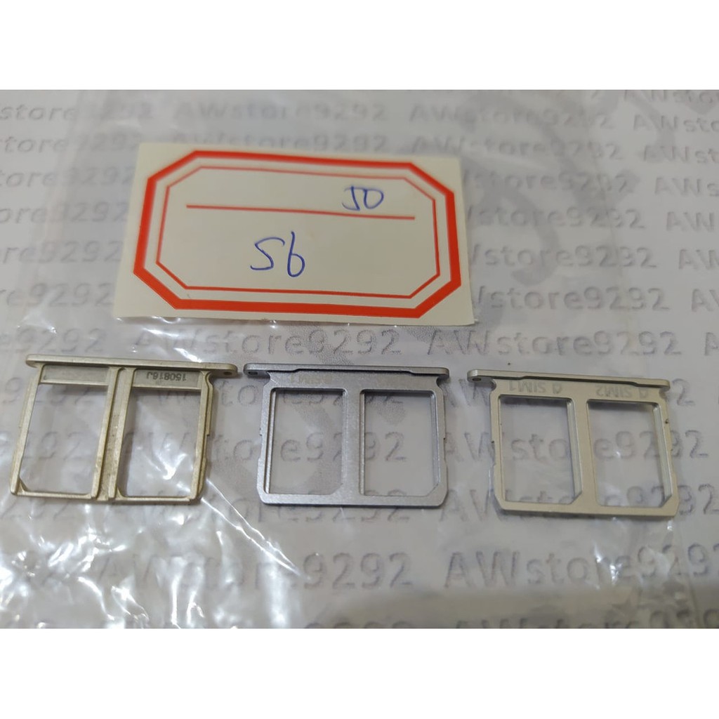 Slot Tempat Dudukan Kartu Simcard Sim card Lock Simtray Sim Tray Samsung S6 G920