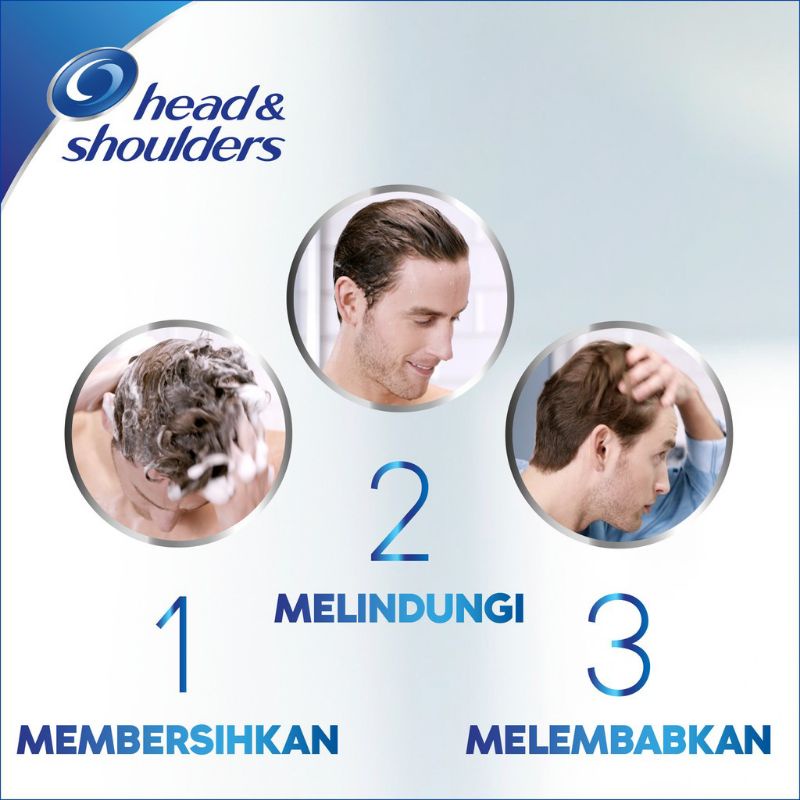 Head &amp; Shoulders Shampo Menthol Dingin Anti Dandruff 850 ml 680 ml 400 ml - Anti Ketombe