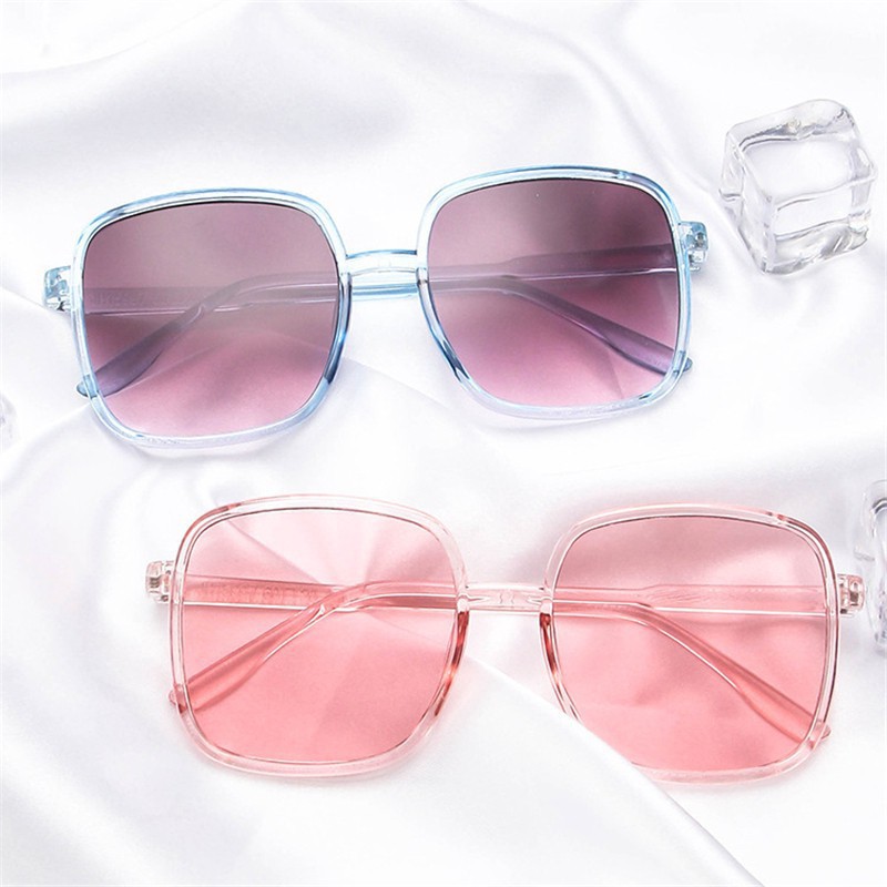 AS Kacamata Wanita Hitam 6178 Kotak Gaya Style Sunglasses Kaca Mata Fashion Eyewear-6