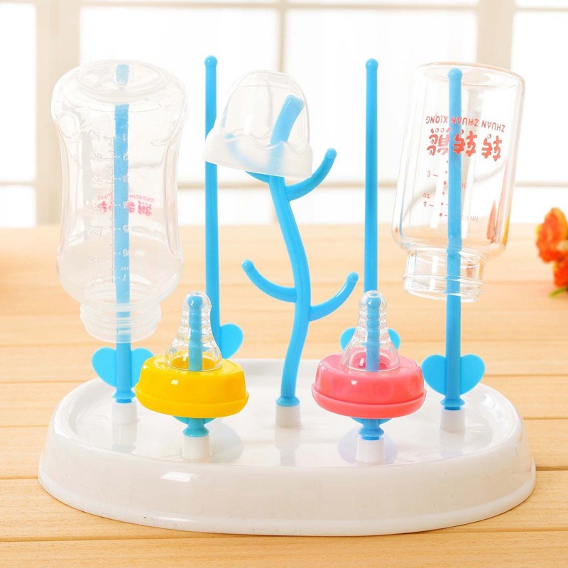 Rak Botol Susu Bayi / Drying Rack / Rak Pengering Botol Susu / Tempat Botol Susu Bayi Empeng Dot